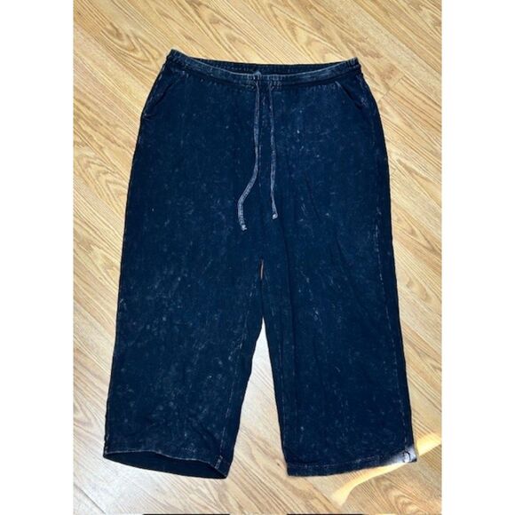 2X - Torrid Sleep Coordinate Set - Mineral wash black - pajamas - loungewear - Picture 3 of 7